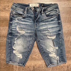 Departwest Distressed Denim Cutoff Shorts